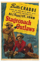 Stagecoach Outlaws Movie Poster Print showcasing Wild West excitement.