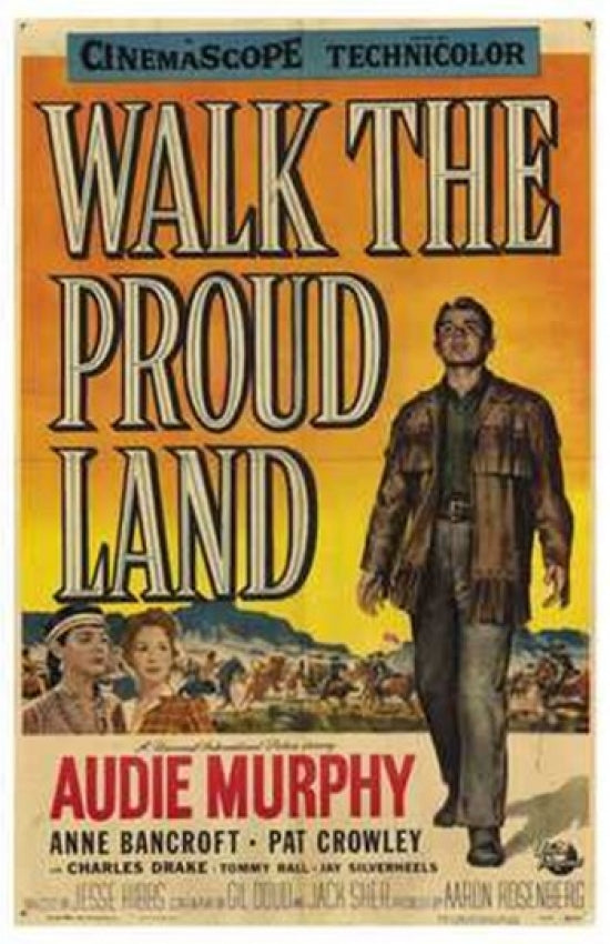 Walk the Proud Land Movie Poster Print featuring vibrant imagery.