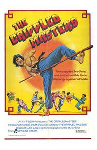 The Crippled Masters Movie Poster Print featuring vibrant artwork.