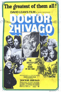 Doctor Zhivago Movie Poster Print showcasing iconic film imagery.