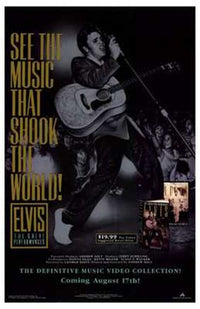 Elvis Presley movie poster featuring The King of Rock and Roll.