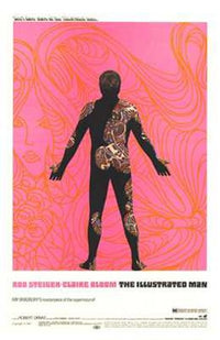 The Illustrated Man Movie Poster Print showcasing sci-fi art.