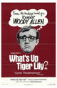 What's Up Tiger Lily Movie Poster Print featuring colorful design.