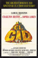 El Cid Movie Poster Print showcasing iconic cinematic artwork.
