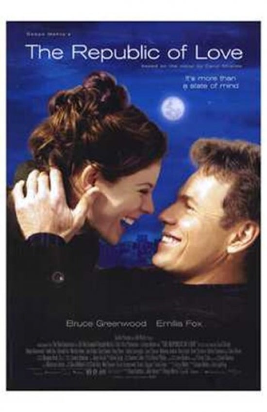 The Republic of Love Movie Poster Print showcasing romance and connection.