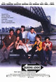 Queens Logic Movie Poster Print displayed in a stylish living room setting.