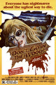 Don't Go in the Woods Movie Poster Print featuring chilling artwork.