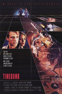 Time Bomb Movie Poster Print featuring dynamic imagery.