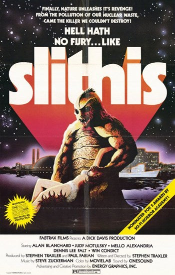 Slithis Movie Poster Print - Classic Horror Art