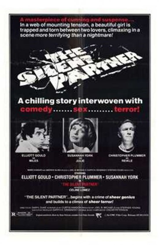 The Silent Partner Movie Poster Print showcasing classic cinema art.