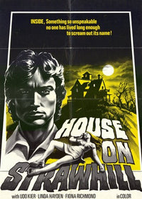 House on Straw Hill movie poster print showcasing striking visuals.