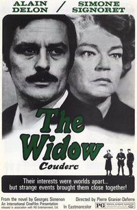 Widow Couderc Movie Poster Print showcasing cinematic artwork.