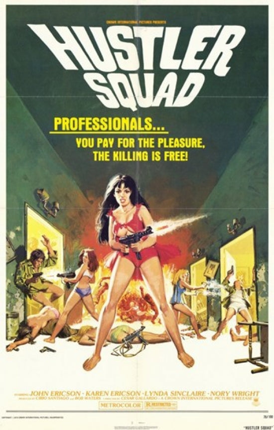 Hustler Squad Movie Poster Print - Vibrant artwork for home or office decor.