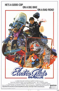 Electra Glide in Blue Movie Poster Print showcasing vibrant film art.