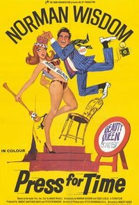 Press for Time Movie Poster Print showcasing vibrant colors and design.