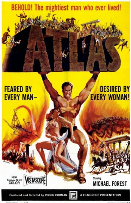 Atlas Movie Poster showcasing vibrant design and cinematic appeal.