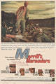 Merrill's Marauders Movie Poster Print showcasing adventure and heroism.