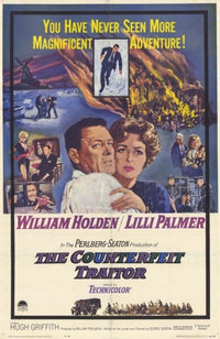 Counterfeit Traitor Movie Poster featuring captivating cinematic art.