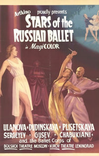 Stars of the Russian Ballet Movie Poster showcasing elegant ballet performance.