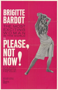 Please Not Now Movie Poster - a captivating cinematic art print.