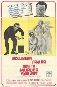 How to Murder Your Wife Movie Poster - Classic Film Art