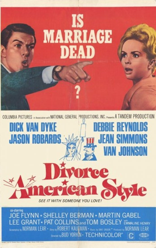 Divorce American Style Movie Poster Print showcasing vibrant visuals and classic cinema charm.
