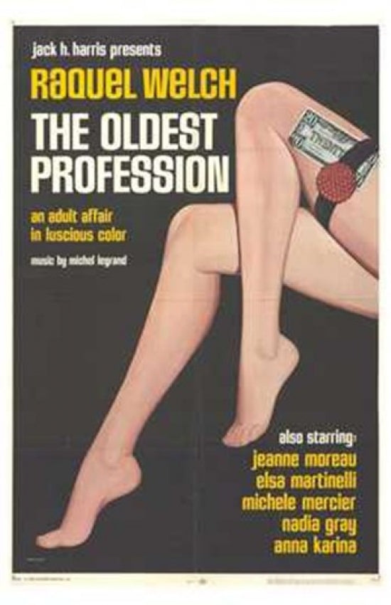 The Oldest Profession Movie Poster Print showcasing classic cinema art.
