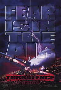 Turbulence Movie Poster Print showcasing intense cinematic artwork.
