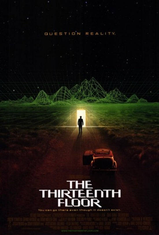 The Thirteenth Floor movie poster print