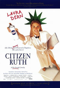 Citizen Ruth Movie Poster Print showcasing vibrant colors and unique design.