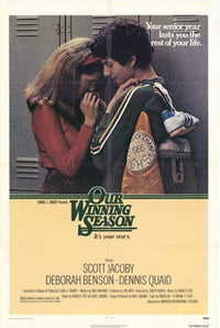 Our Winning Season Movie Poster Print showcasing sports triumph.