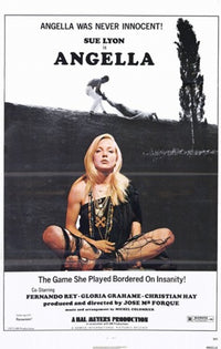Angella Movie Poster Print showcasing vibrant cinematic artwork.