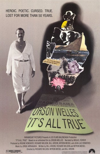It's All True Movie Poster Print showcasing vibrant colors and cinematic imagery.