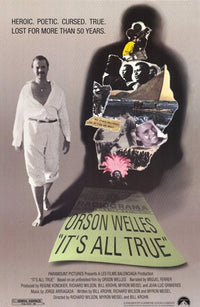 It's All True Movie Poster Print showcasing vibrant colors and cinematic imagery.