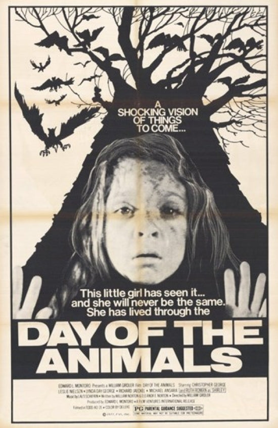 Day of the Animals Movie Poster Print showcasing dramatic film art.