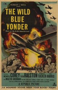 The Wild Blue Yonder Movie Poster Print featuring vibrant cinematic imagery.