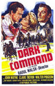 Dark Command Movie Poster showcasing classic film art.