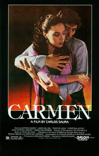 Carmen Movie Poster Print showcasing vibrant colors and intricate details.