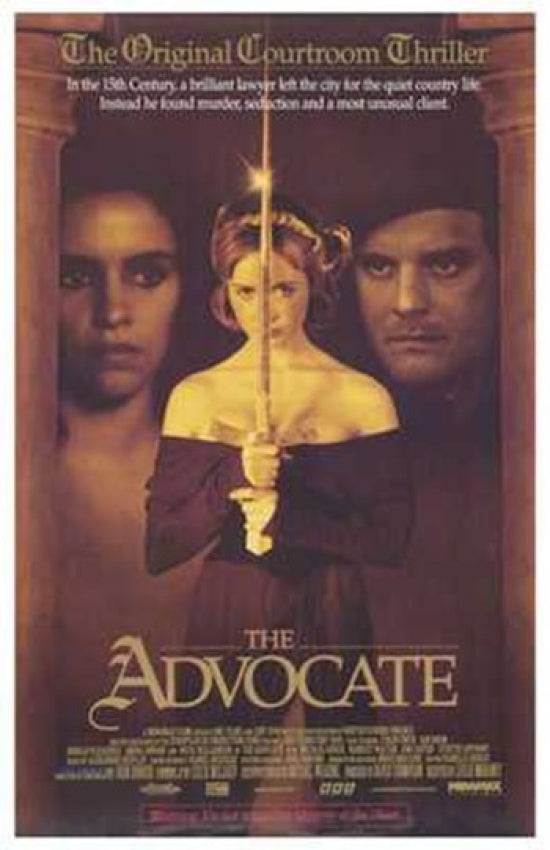 The Advocate movie poster print showcasing cinematic art.