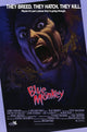 Blue Monkey Movie Poster Print showcasing vibrant colors and playful design.