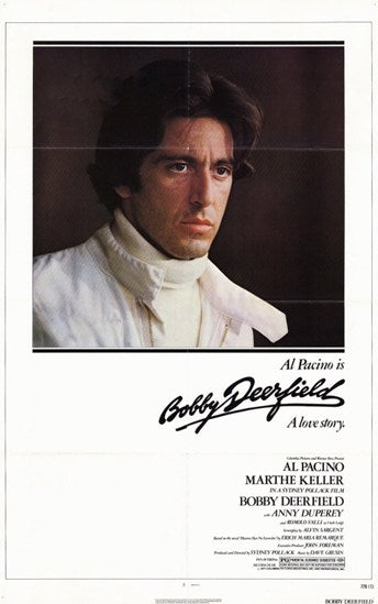 Bobby Deerfield Movie Poster Print showcasing cinematic art.
