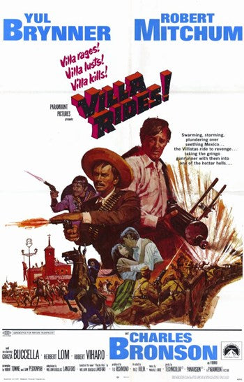 Villa Rides Movie Poster Print showcasing cinematic adventure.