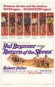 Return of the Seven Movie Poster Print showcasing classic western adventure.