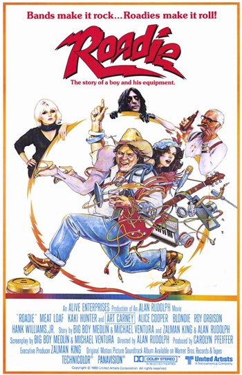 Roadie Movie Poster Print showcasing vibrant film art.
