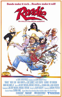 Roadie Movie Poster Print showcasing vibrant film art.