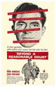 Beyond a Reasonable Doubt Movie Poster Print - Thrilling cinema artwork