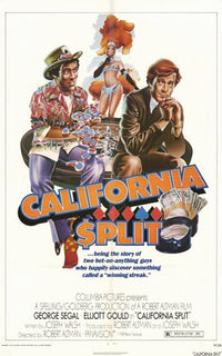 California Split Movie Poster Print showcasing classic film art.