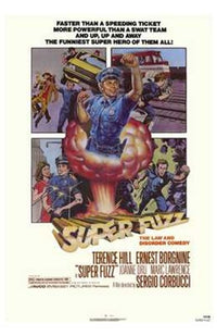 Super Fuzz Movie Poster Print showcasing vibrant artwork.