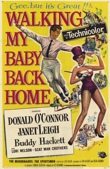 Walking My Baby Back Home Movie Poster Print showcasing classic cinema.