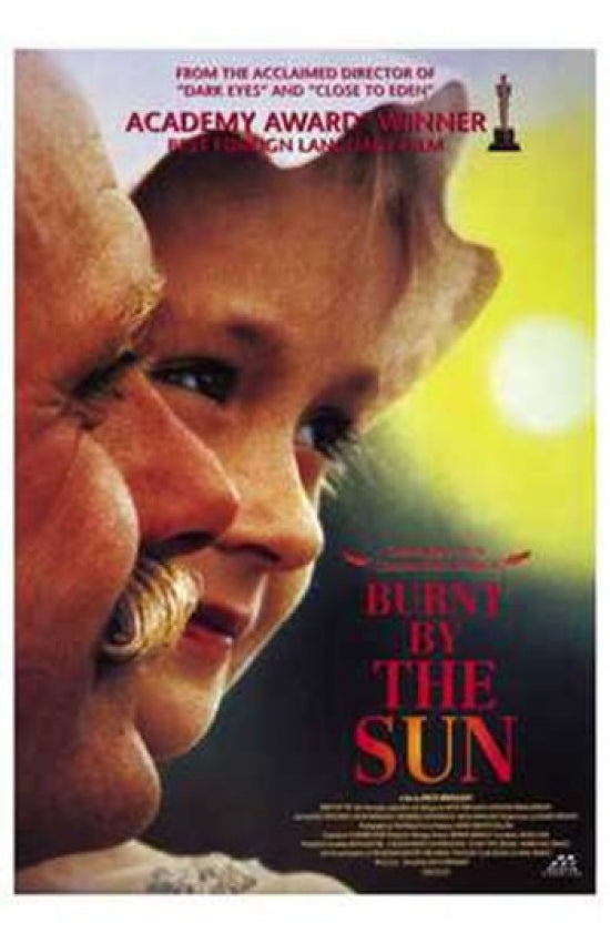 Burnt By the Sun Movie Poster Print showcasing dramatic themes